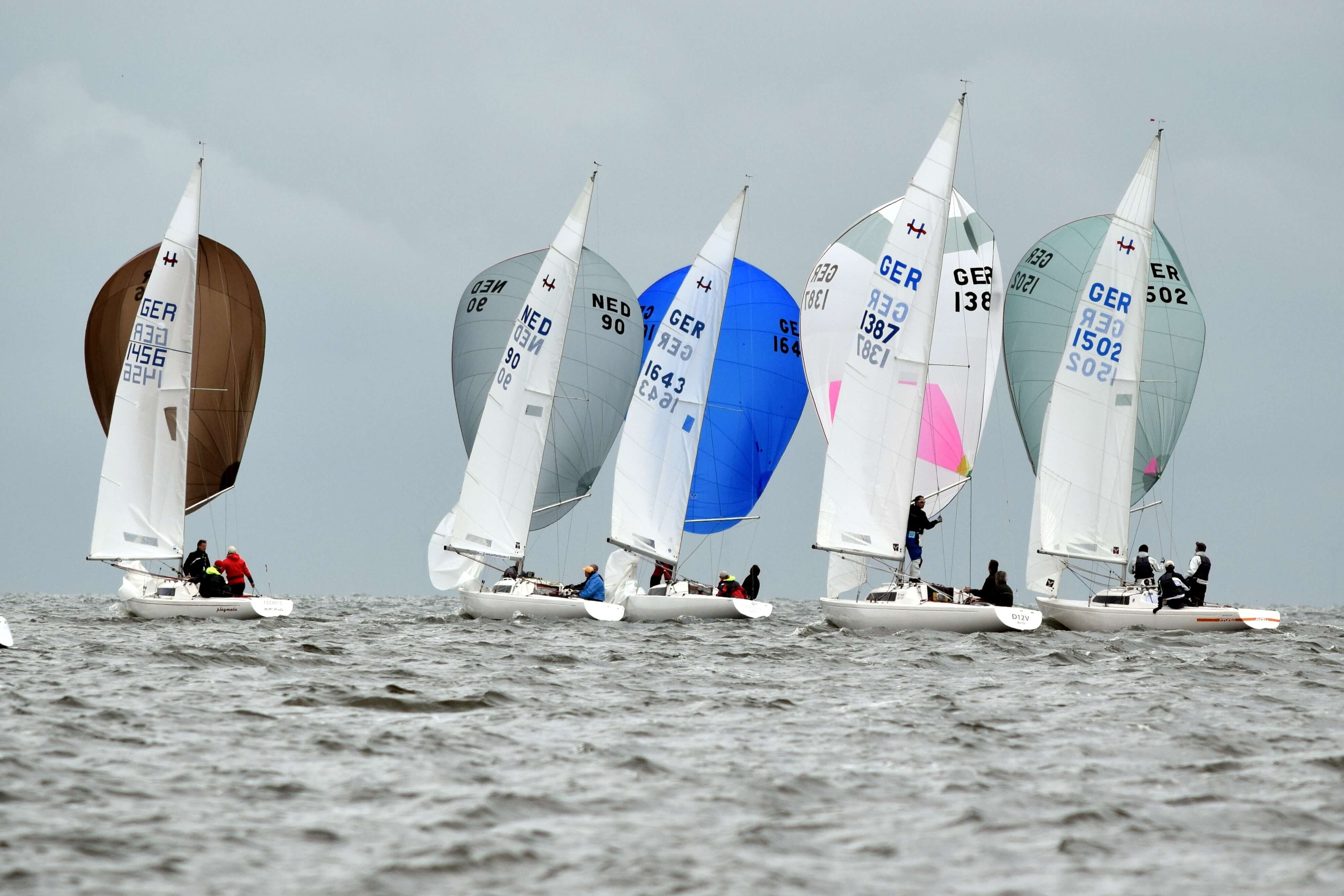 H-Boot Klassenvereinigung : Segelmotiv.