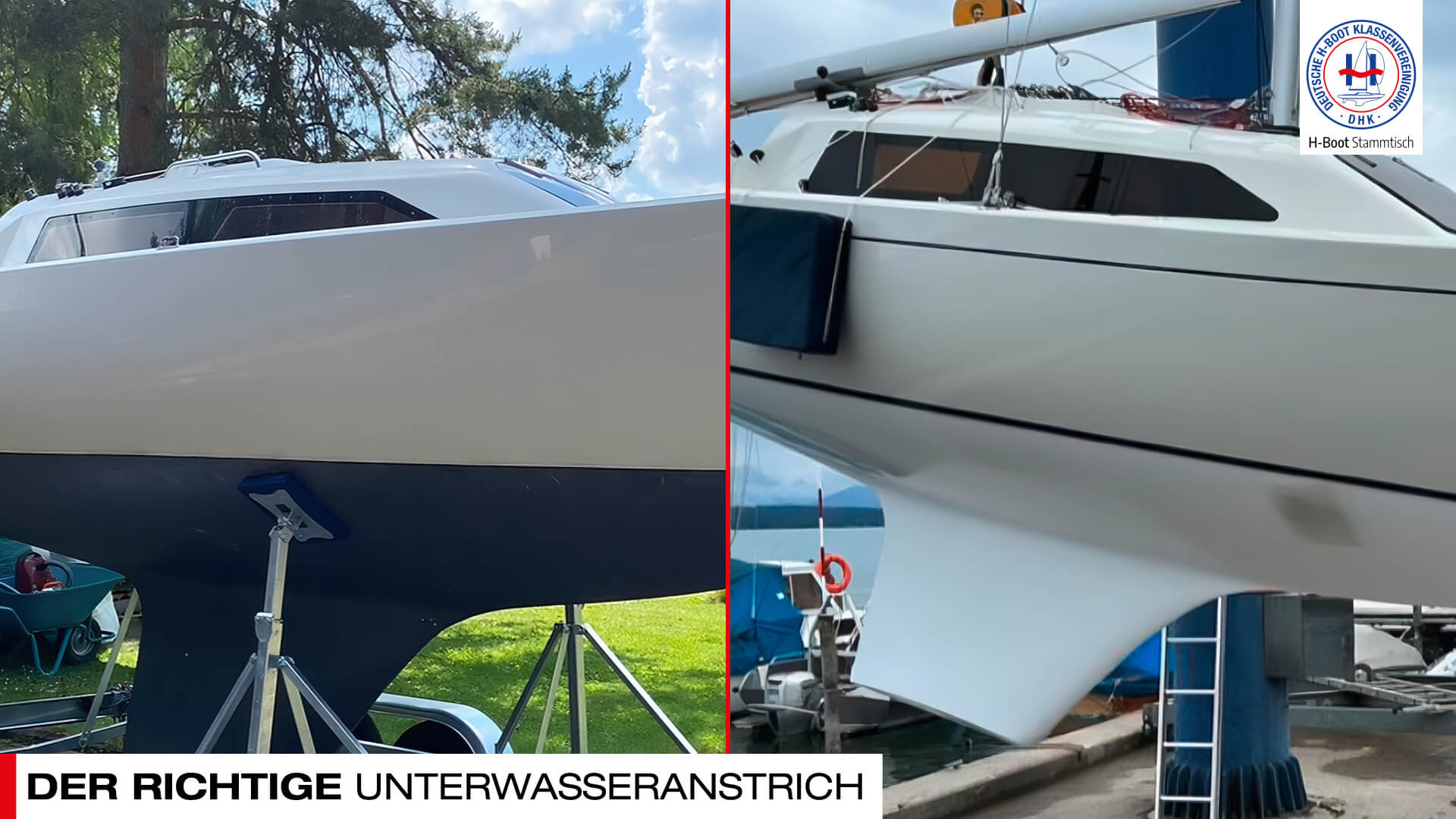 H-Boot Stammtisch : Der richtige Unterwasseranstrich.