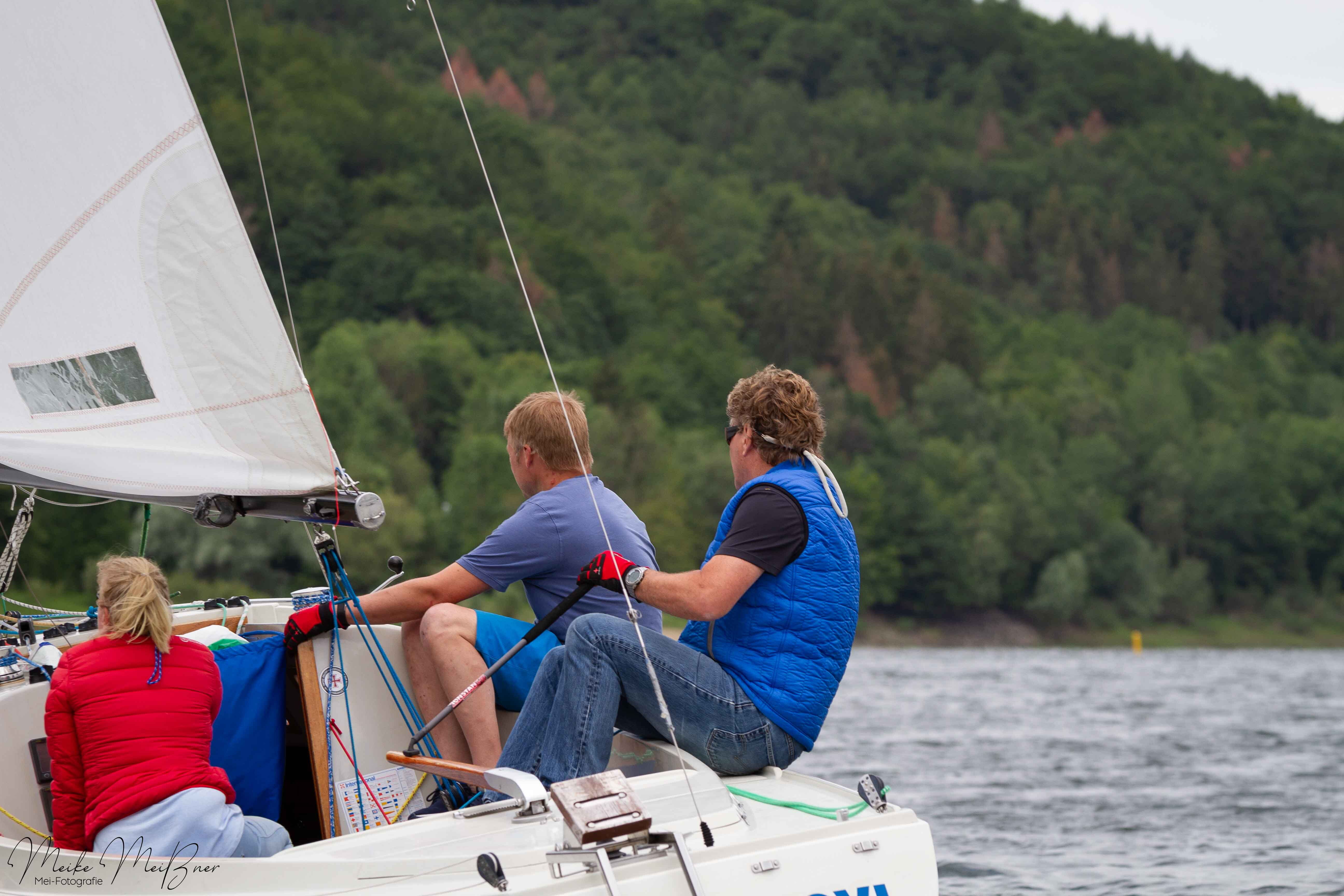 H-Boot Flottenmeisterschaft Edersee: Thomas Henning und Crew