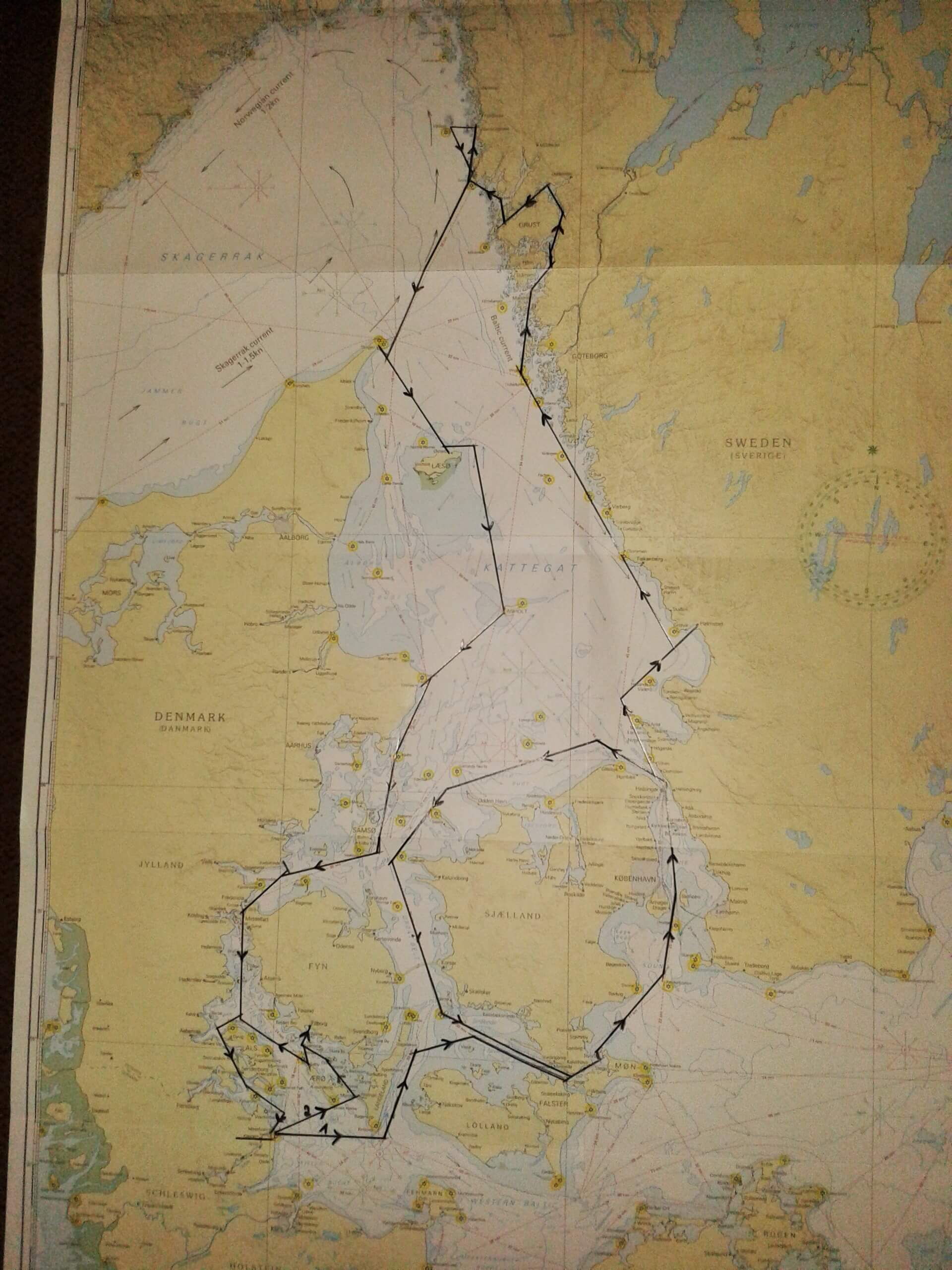 Reiseroute Sommer 2018