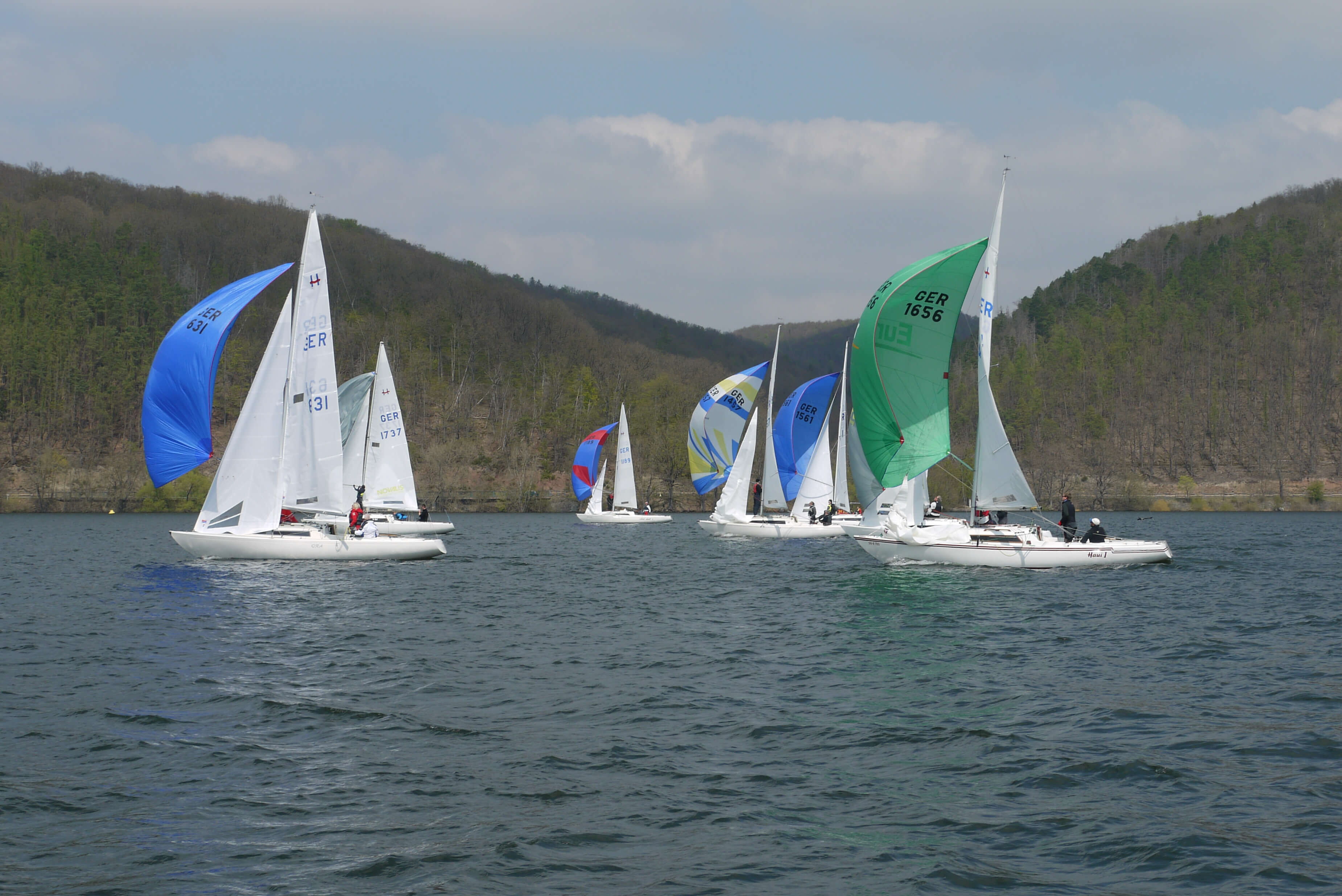 H-Boot Regatta Ederseepokal.