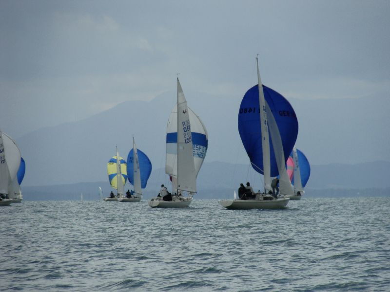 Schwierige Windverhältnisse.