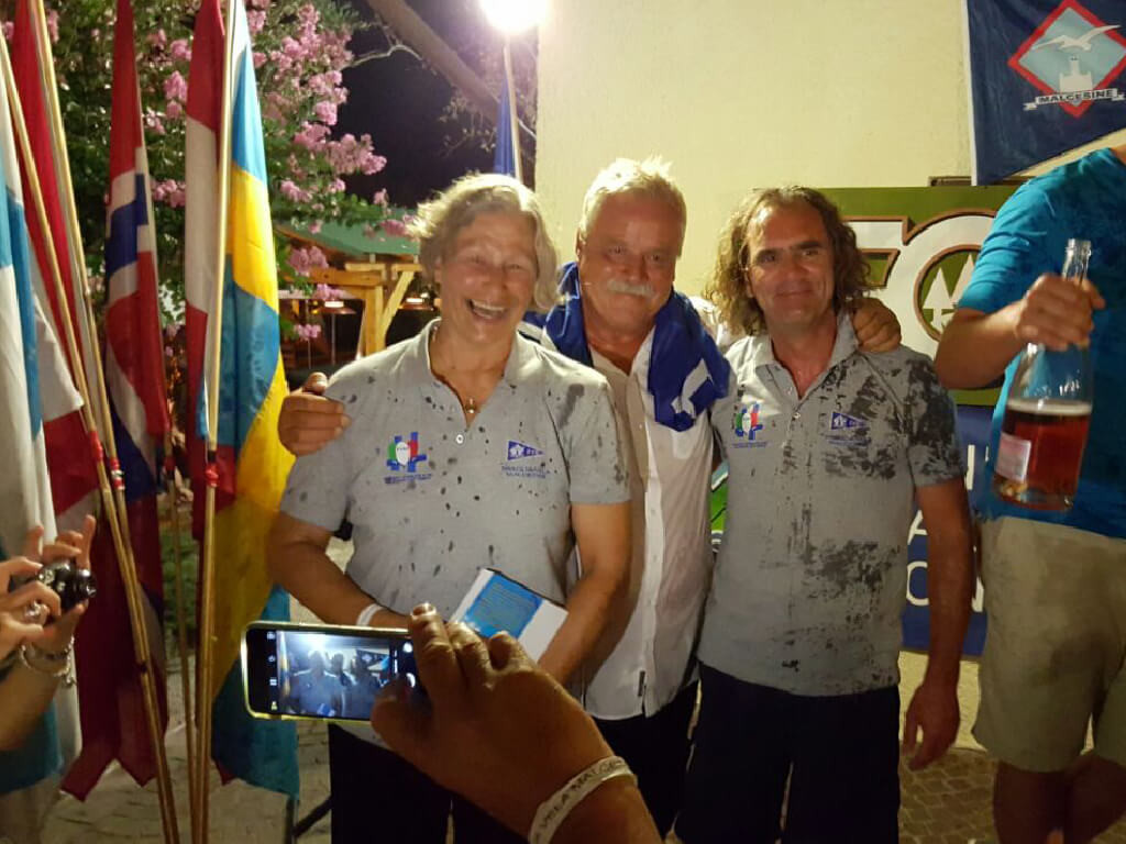 Vize-Weltmeister: Jani Funk, Dirk Stadler und Thomas Kausen.