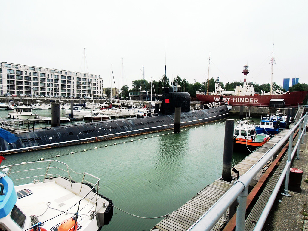 Das Marinemuseum in Zeebrugge.