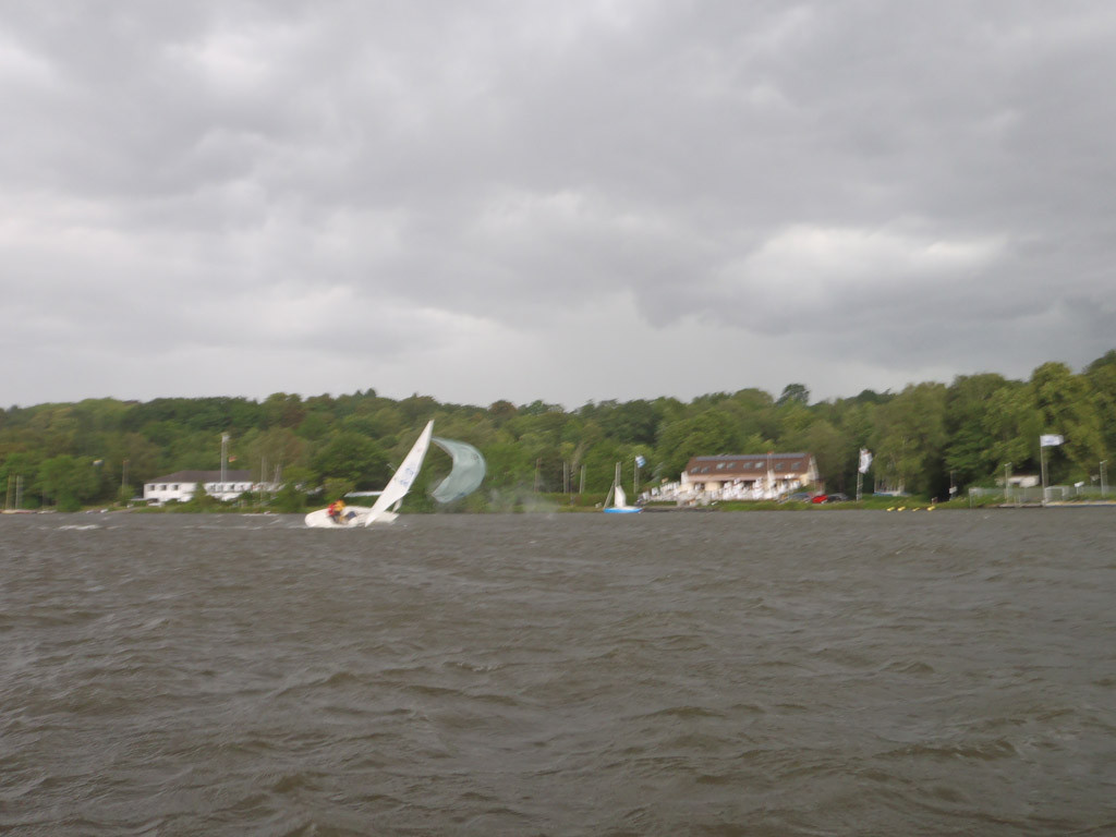 Alle drei Jahre fegt eine Windwalze zur Krupp Regatta über den Baldeneysee.
