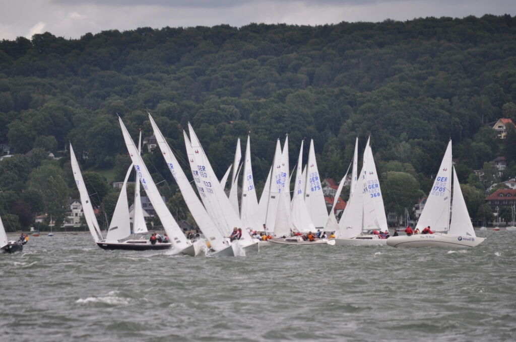 Wieder viel Wind am Ammersee.
