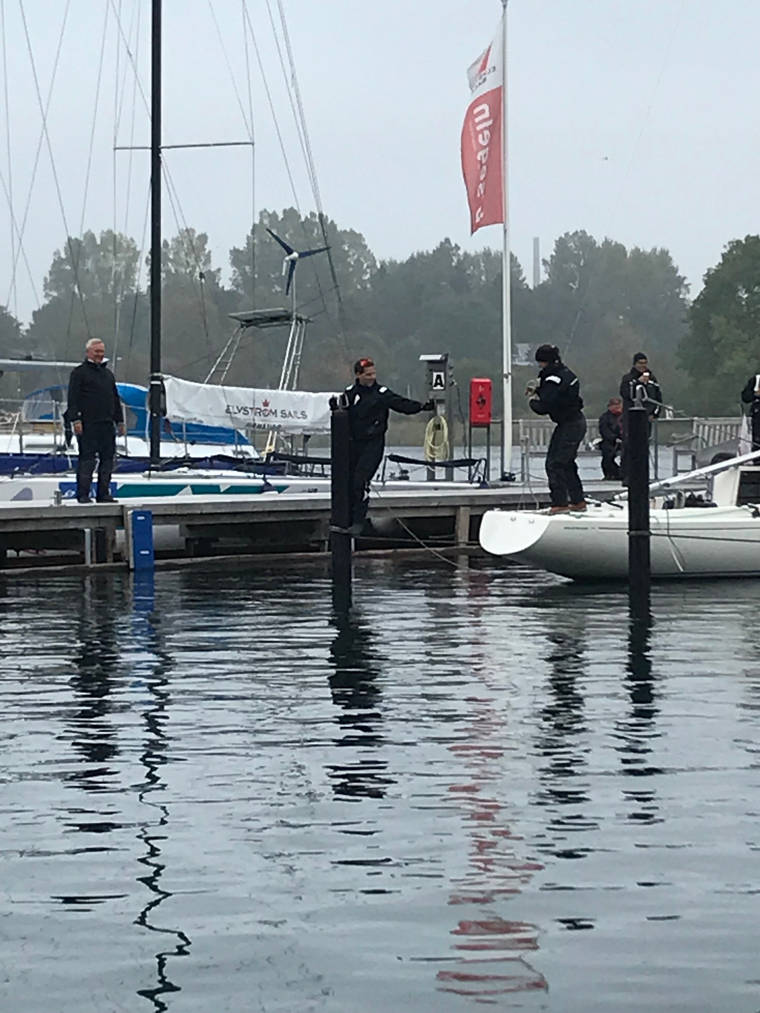 Sportwart Peter Zauner auf dem Dalben