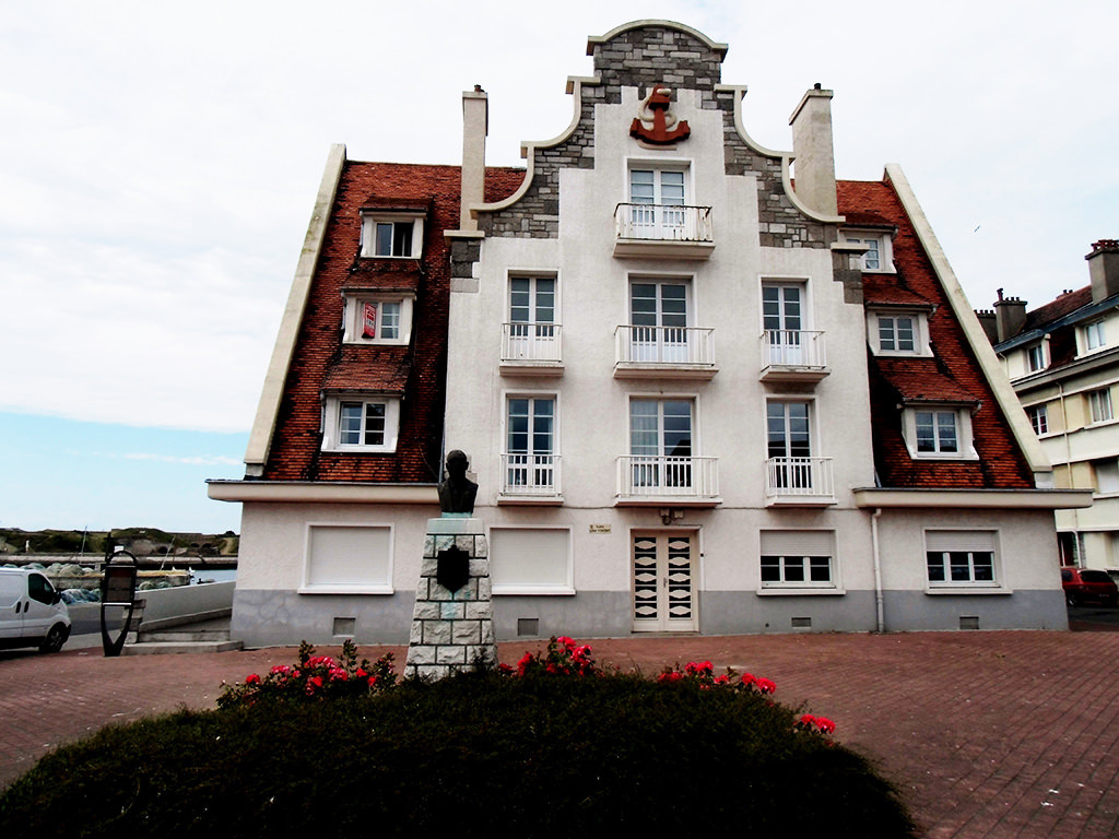 Das Kapitänshaus in Calais.