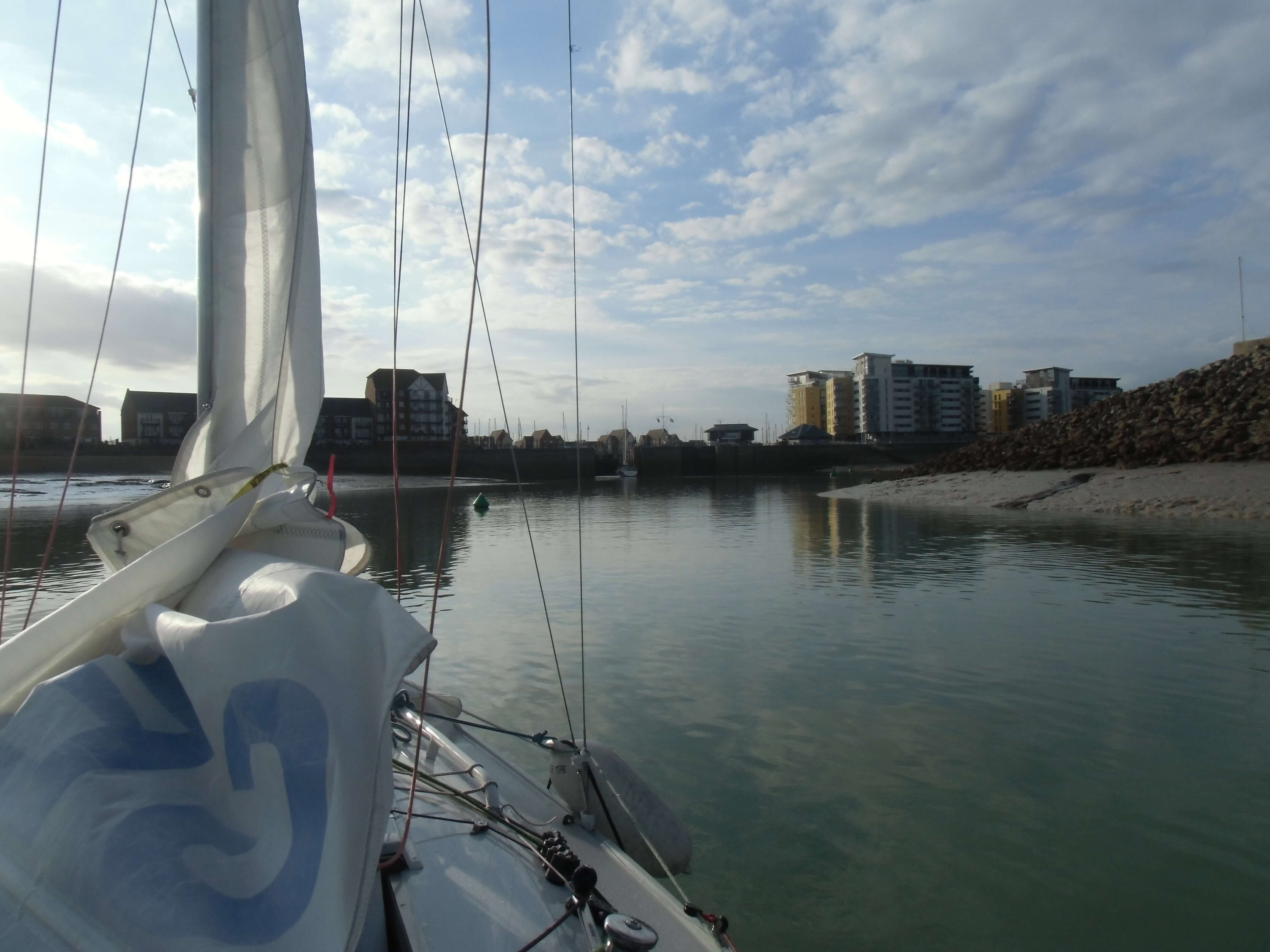 Wattfahrwasser nach Eastbourne