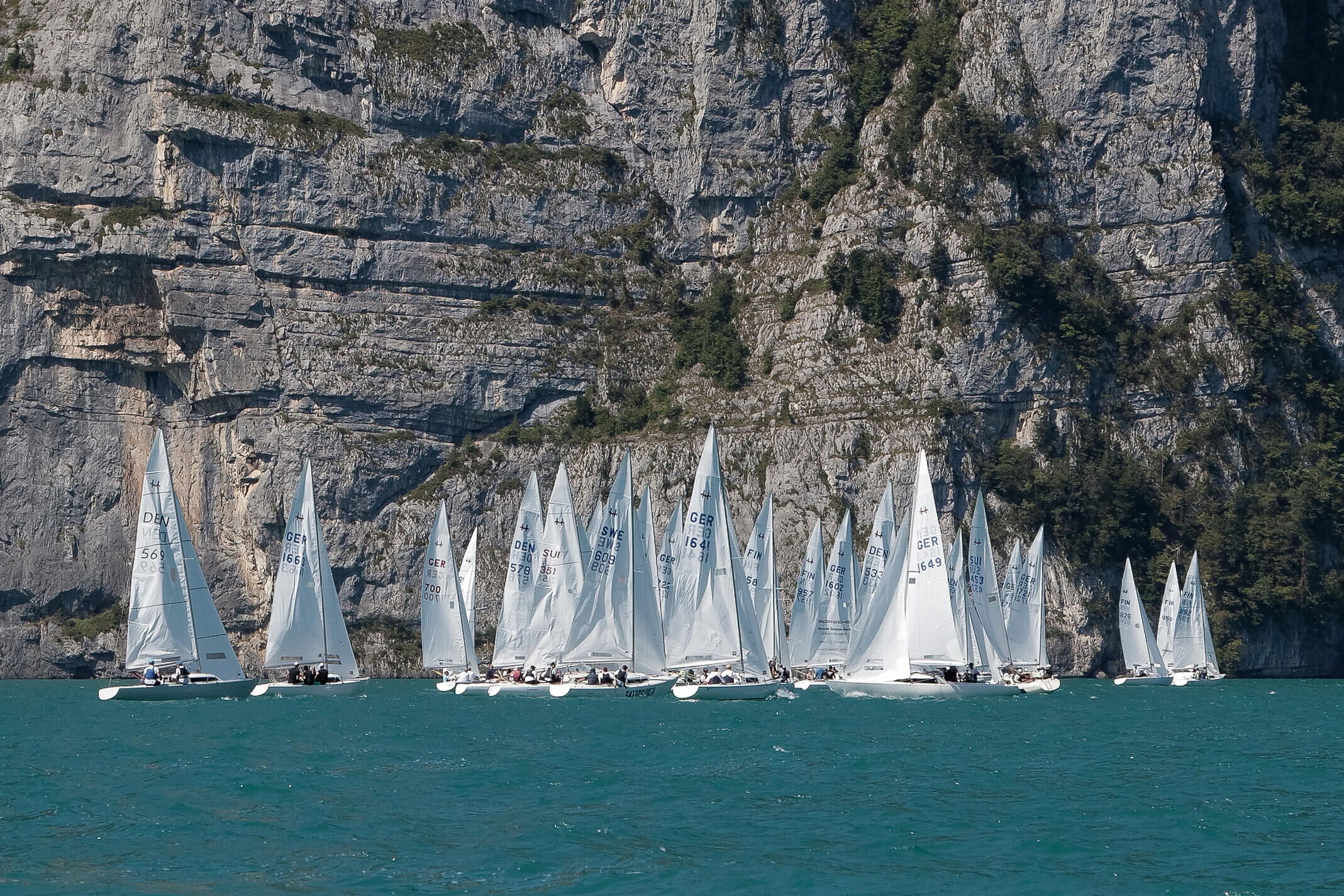 H-Boot Klassenvereinigung : Segelmotiv.