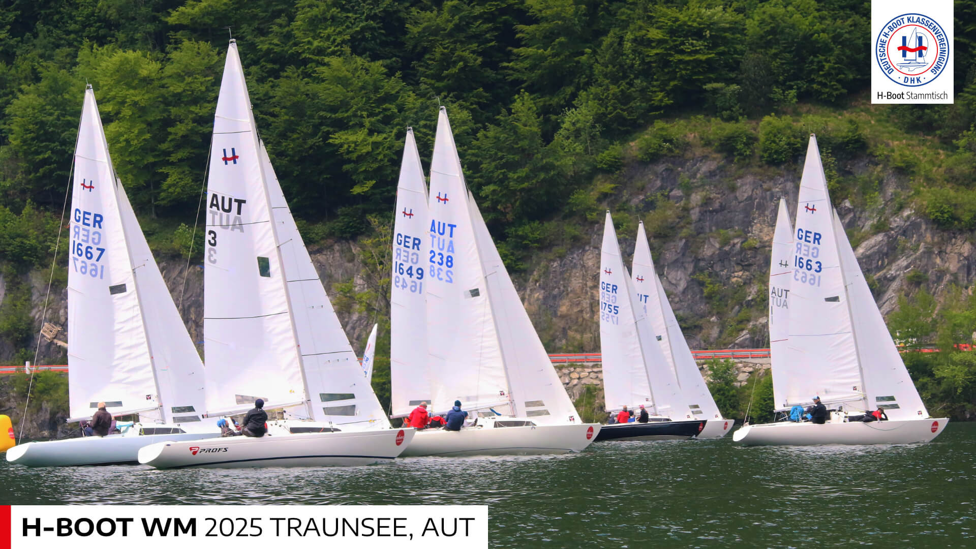 H-Boot Stammtisch mit Informationen zur H-Boot Weltmeisterschaft 2025 am Traunsee - Österreich.