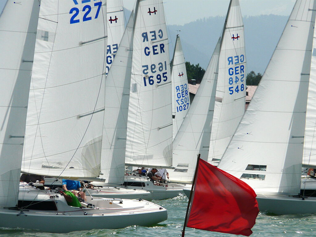 Start zur Wettfahrt.