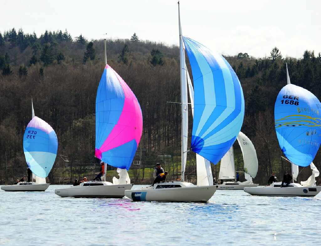 Das H-Boot Feld im Waldecker Becken.