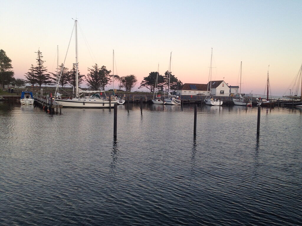 Mein Liegeplatz in Heiligenhafen.