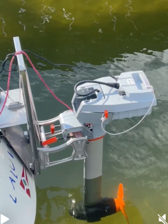 Motorhalterung für H-Boot.