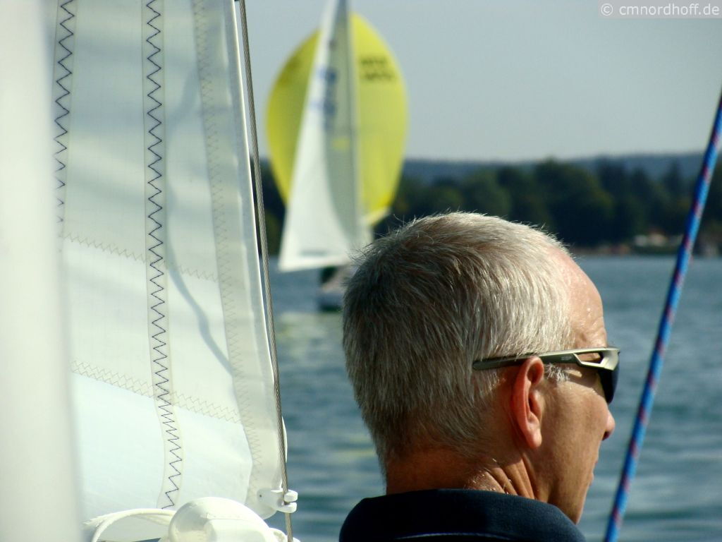 Ein schöner Blick auf das H-Boot Feld.