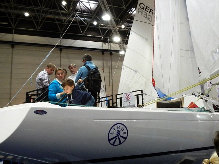 Auch die Jüngsten kannten keinen Halt und inspizierten das Boot bis ins kleinste Detail.