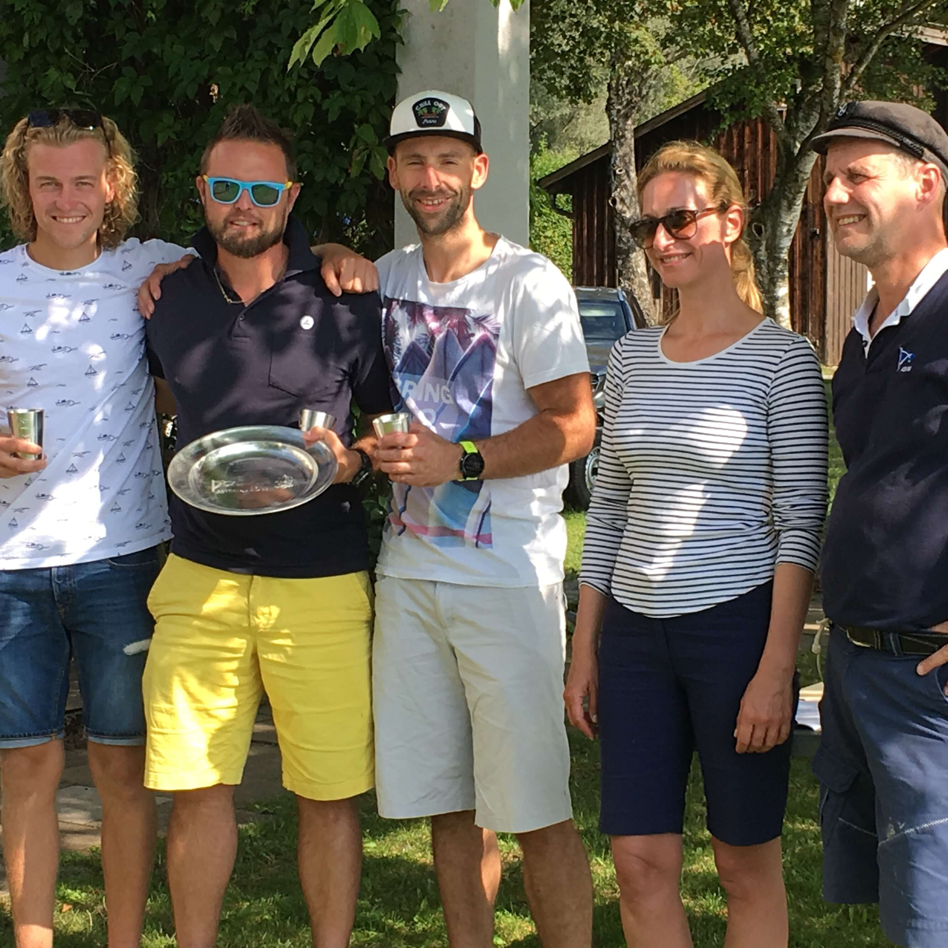 H-Boot Finale 2019 : Die Siegercrew Sven Holzer, Jojo Voigt und Bastian Migge
