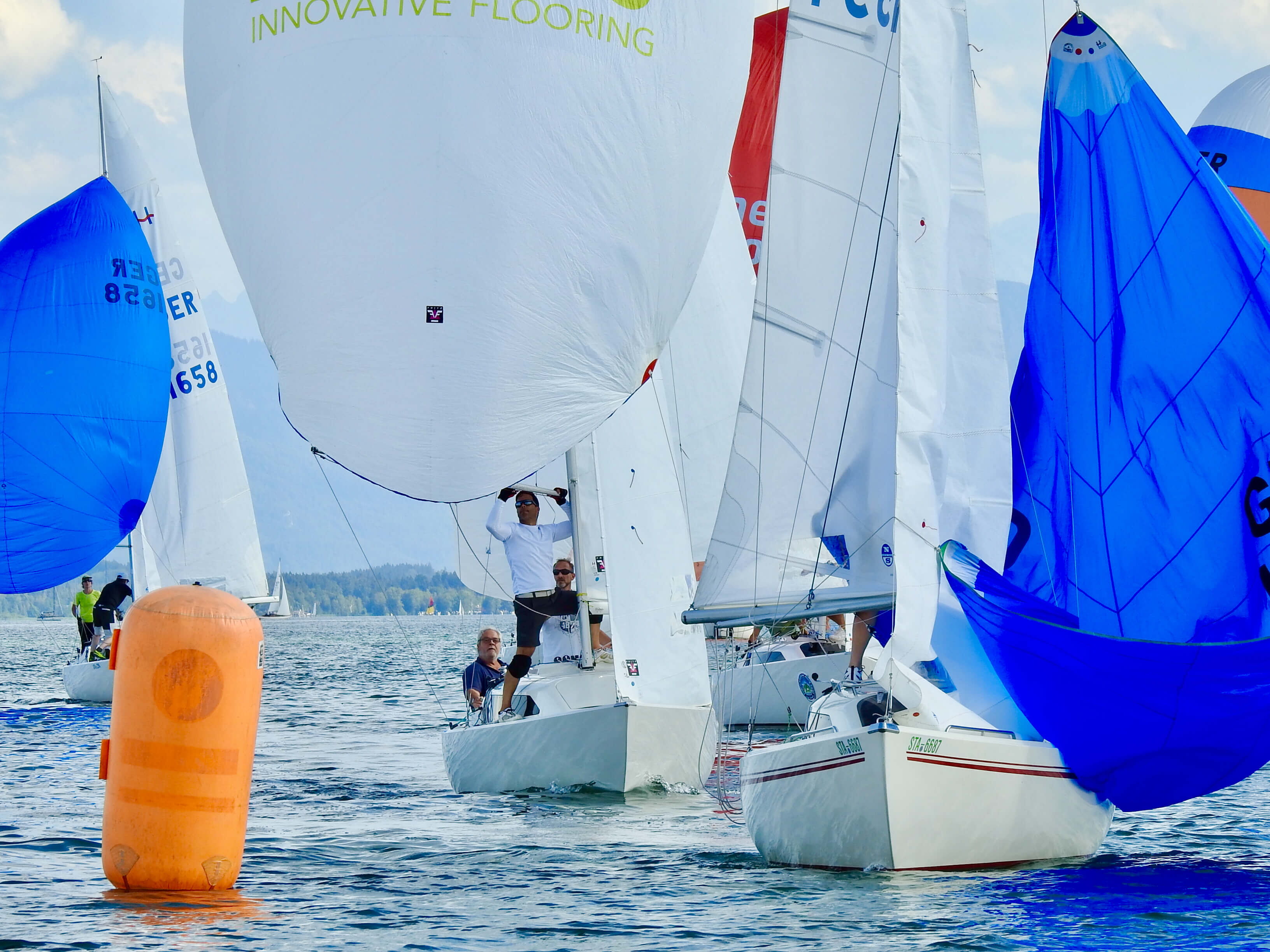 H-Boot Regatta : Robert-Huber-Pokal 2020 : Am Lee-Gate.