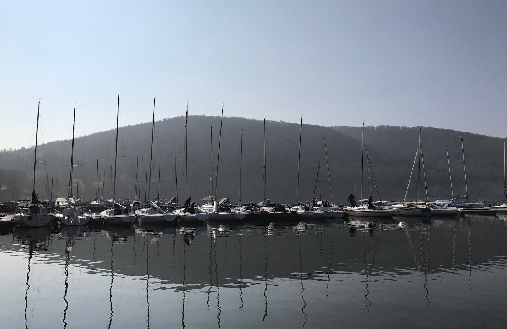 Auch am Sonntag ging nichts.