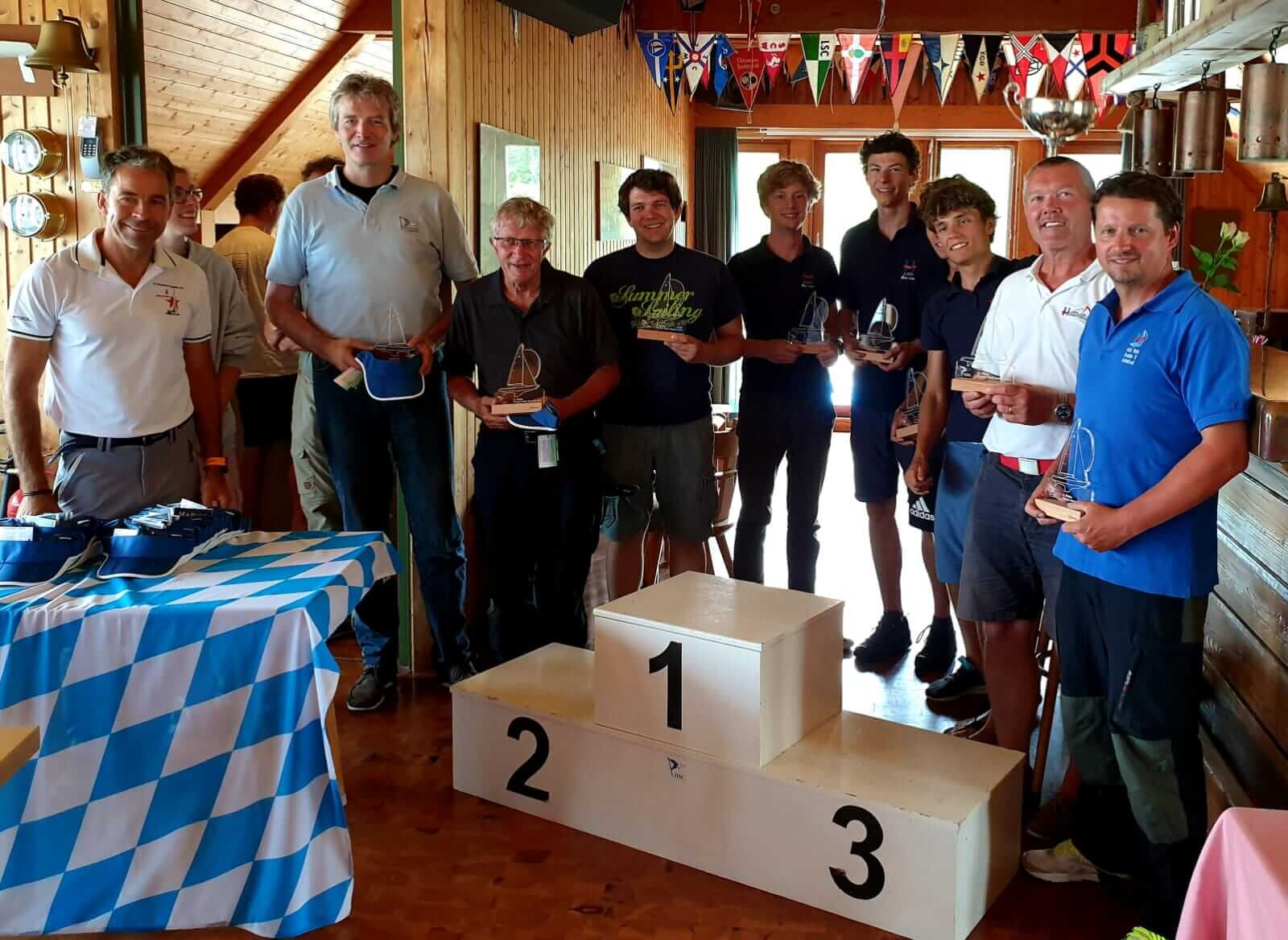 H-Boot: Thomas Munk Gedächtnisregatta : Peter Teschenmacher - Fin Kennter - Jörg Bleiholder.