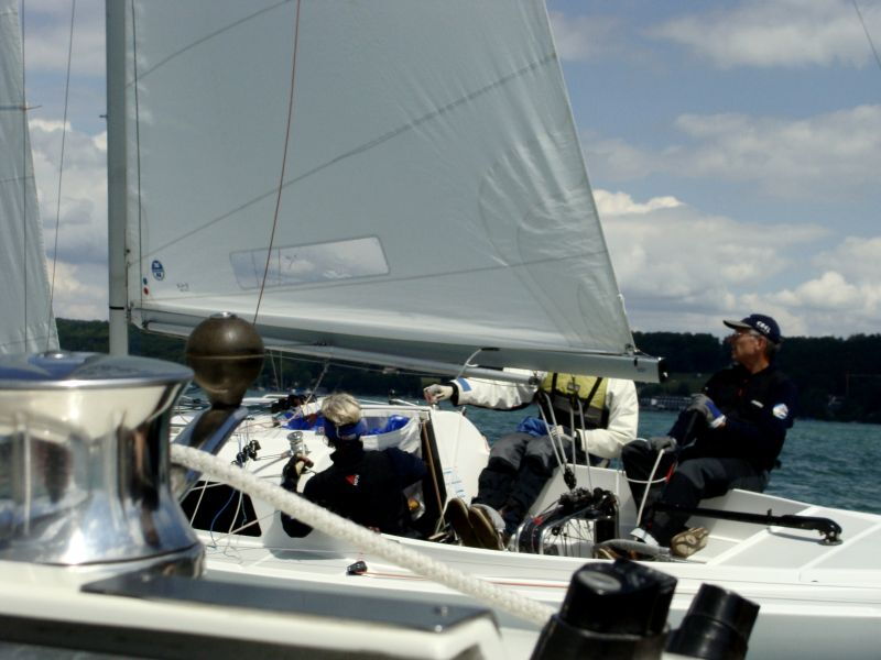 H-Boot Roseninselpokal 2012 : Am Sonntag konnte endlich gesegelt werden...