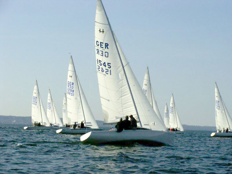 Hohe Beteiligung bei spannenden Wettfahrten.