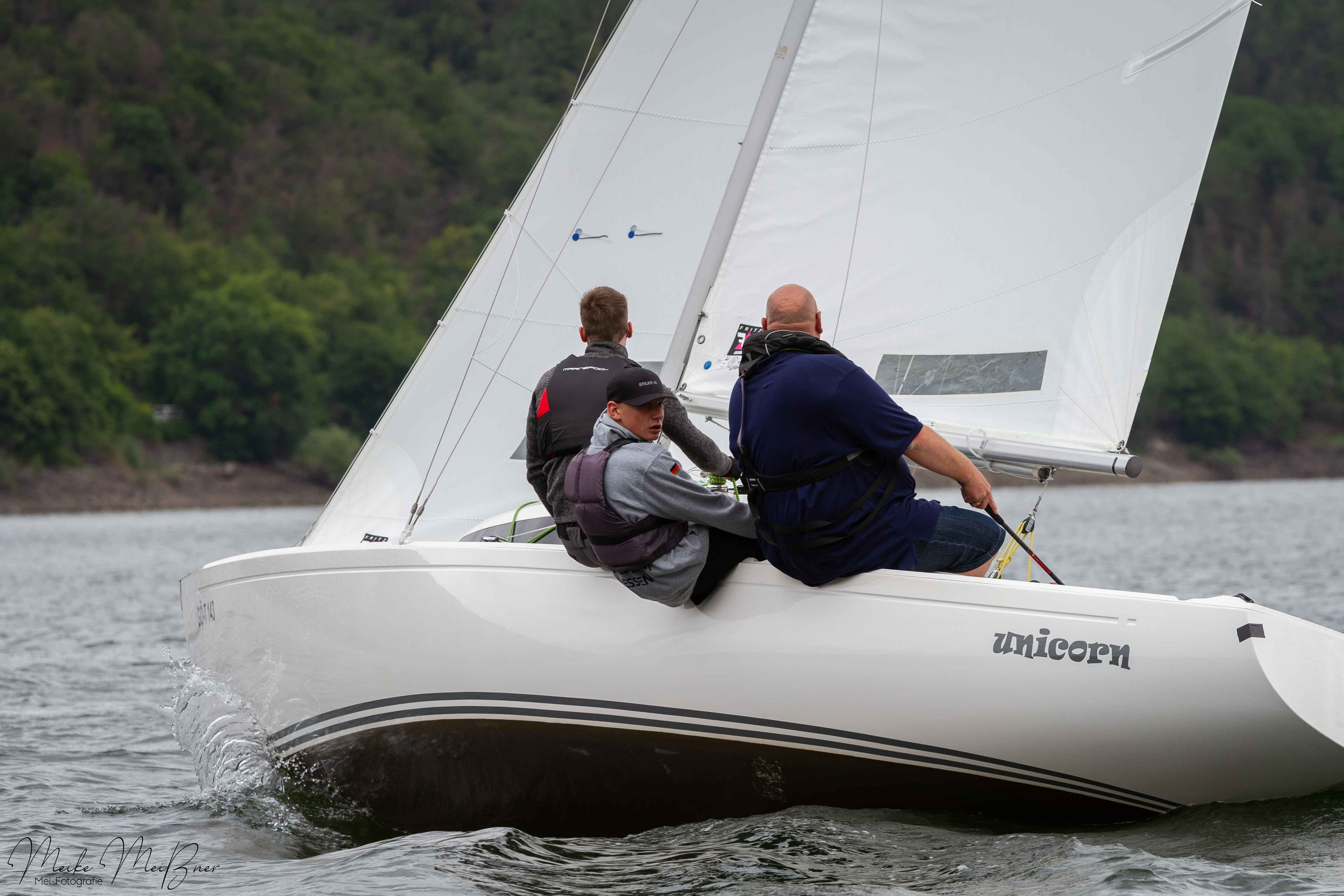 H-Boot Flottenmeisterschaft Edersee: Torsten Rasche und Crew