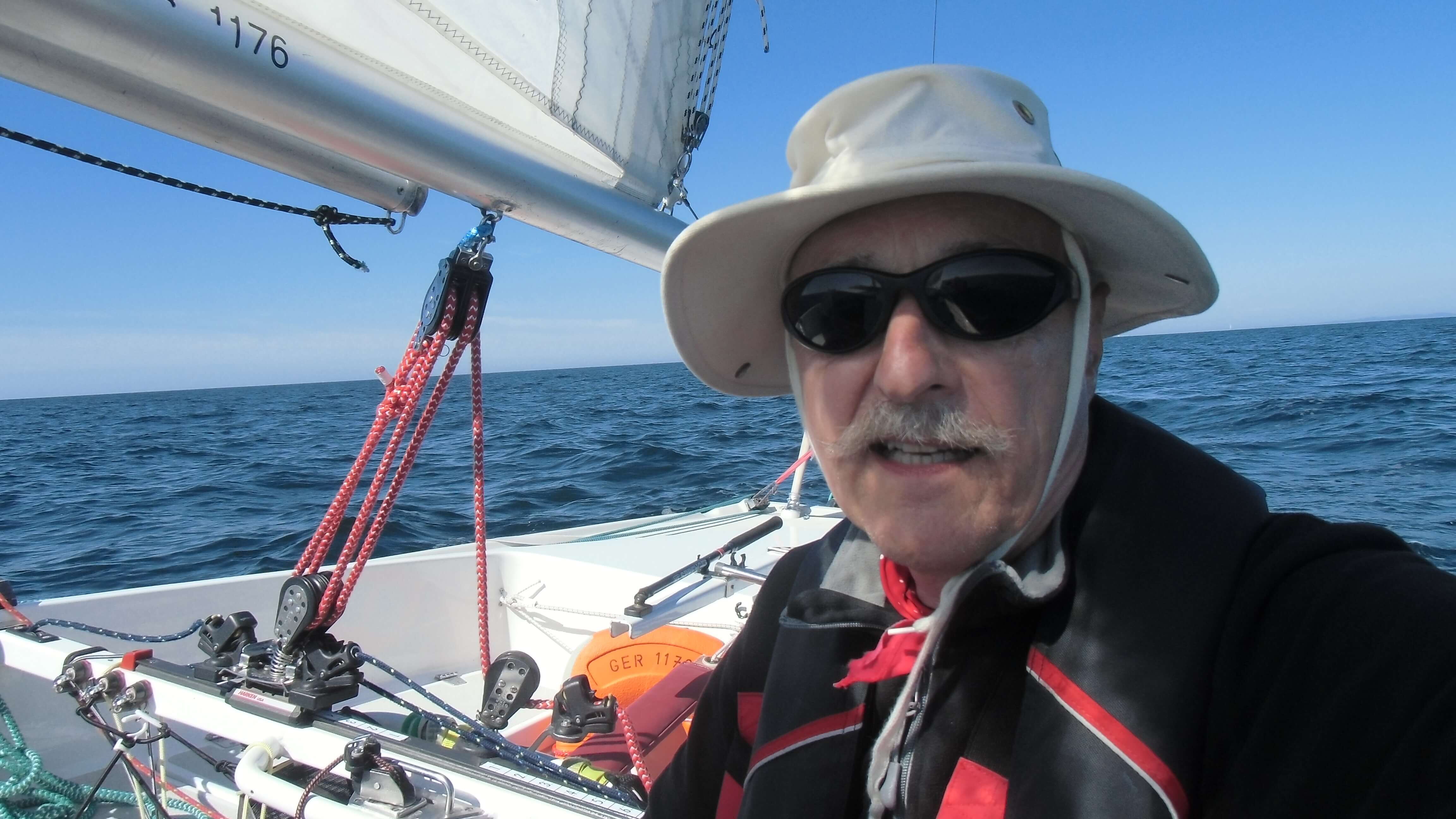 Der Skipper: Michael Röhrig