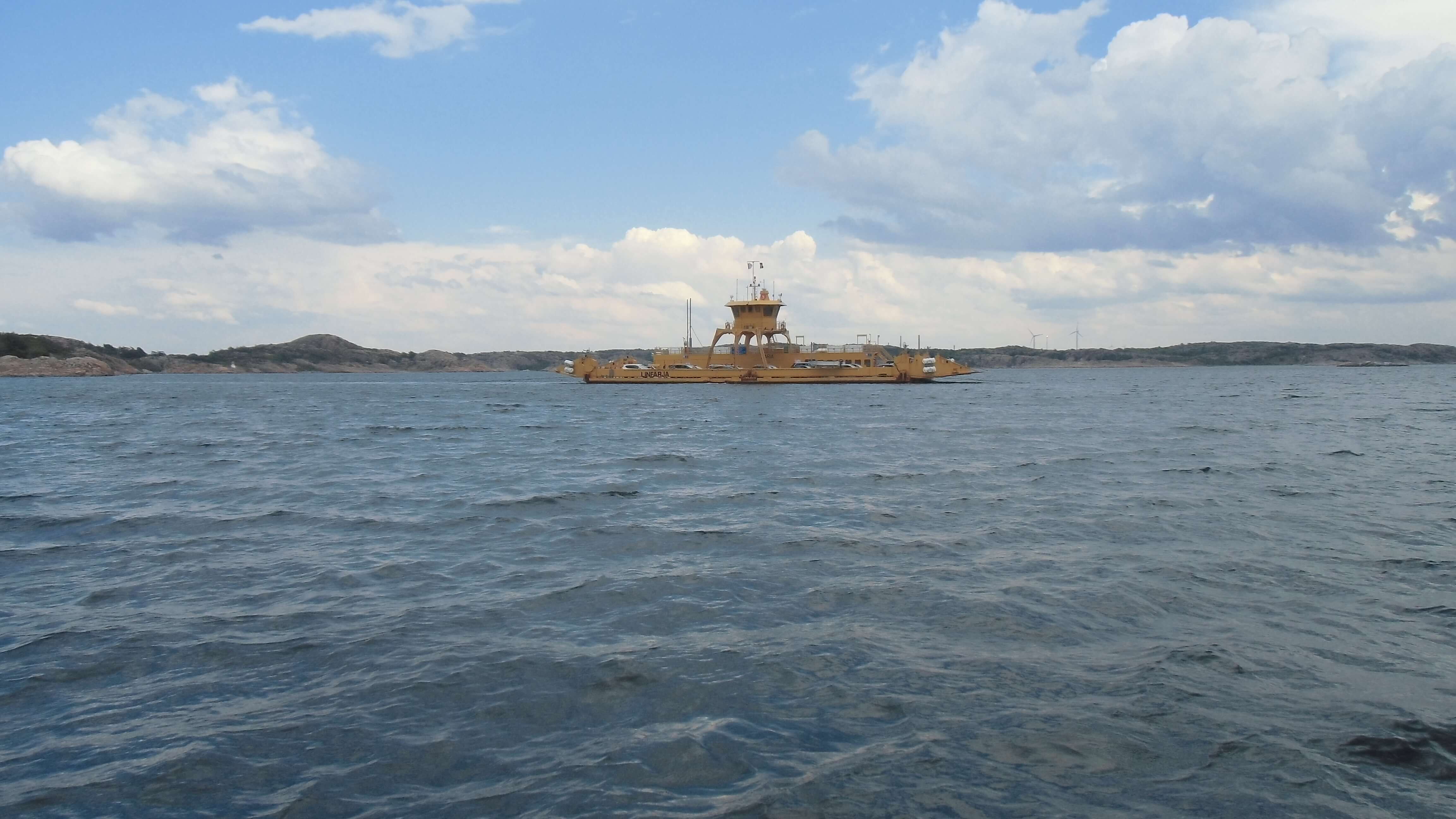 Busverbindung in den Schären