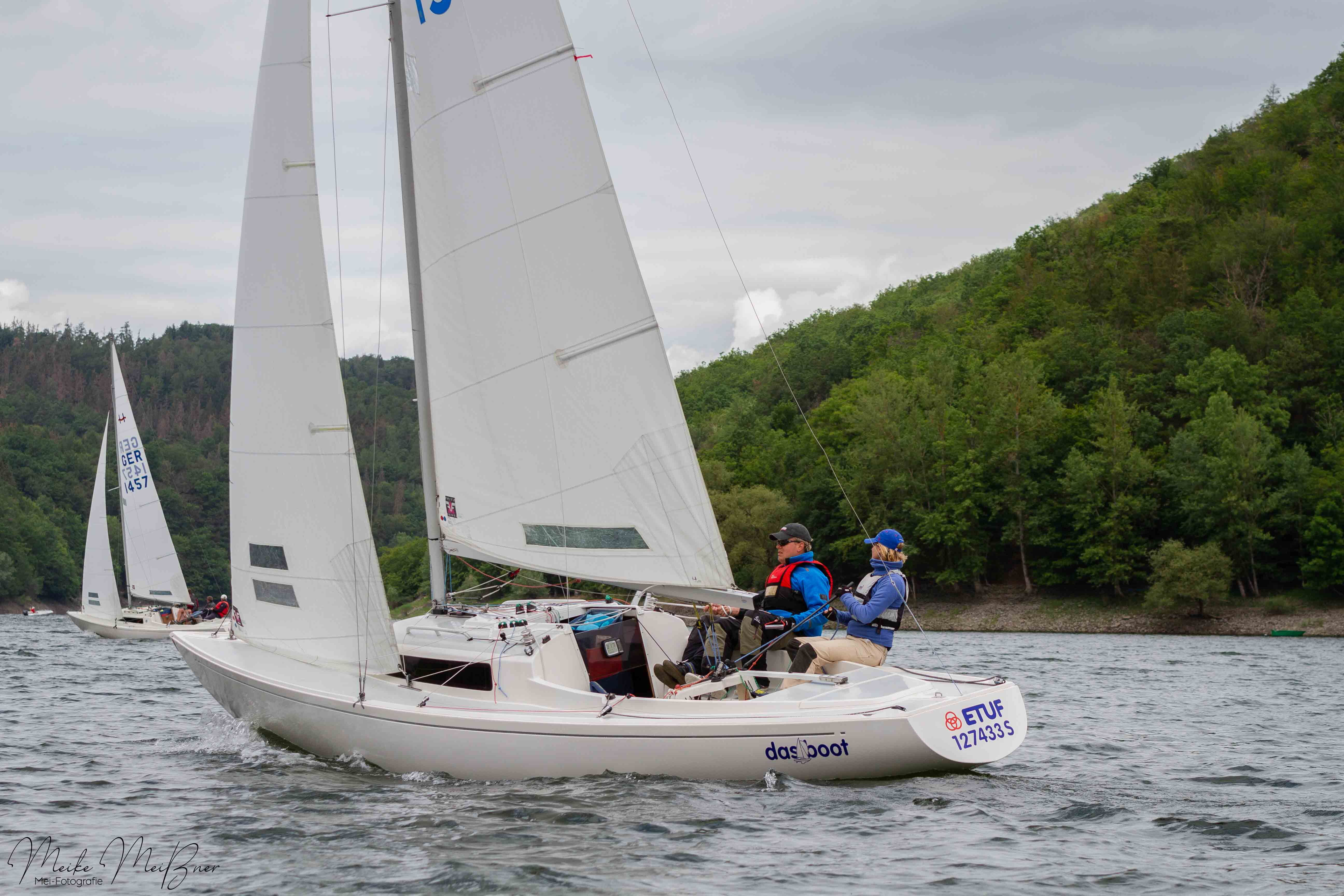 H-Boot Flottenmeisterschaft Edersee: Isabel Barie und Crew