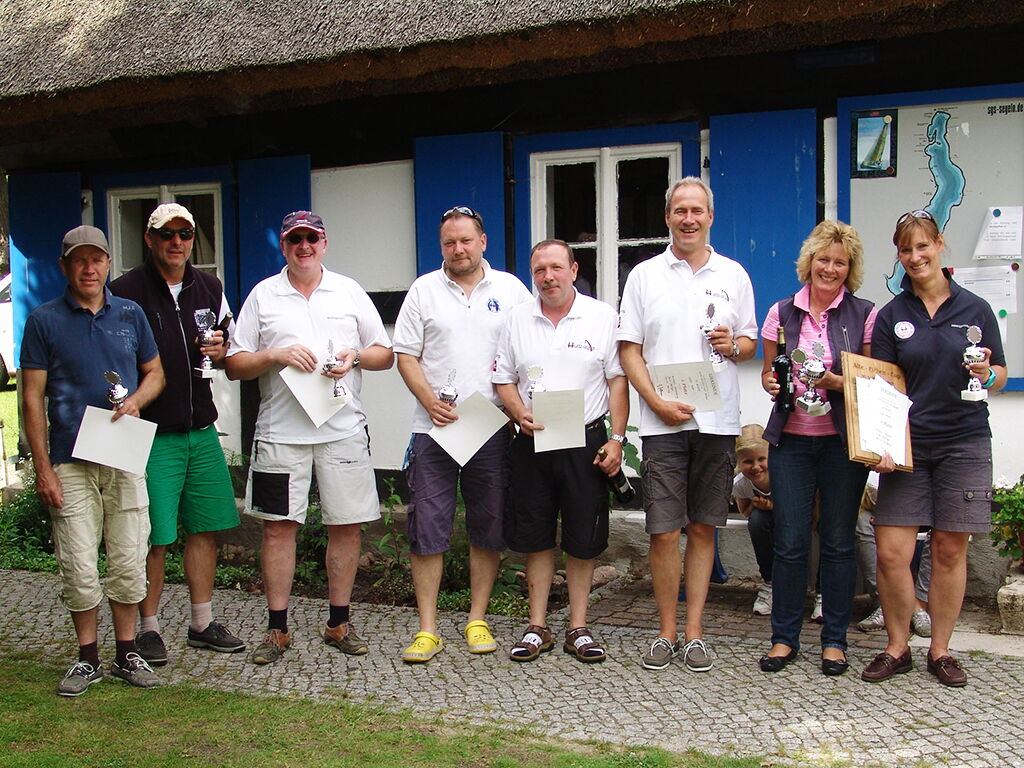 Die TOP-Plazierten der Alte Eichen: Die Mannschaften Thilo Beuster, Michael Leuenberg und Thomas Kausen.