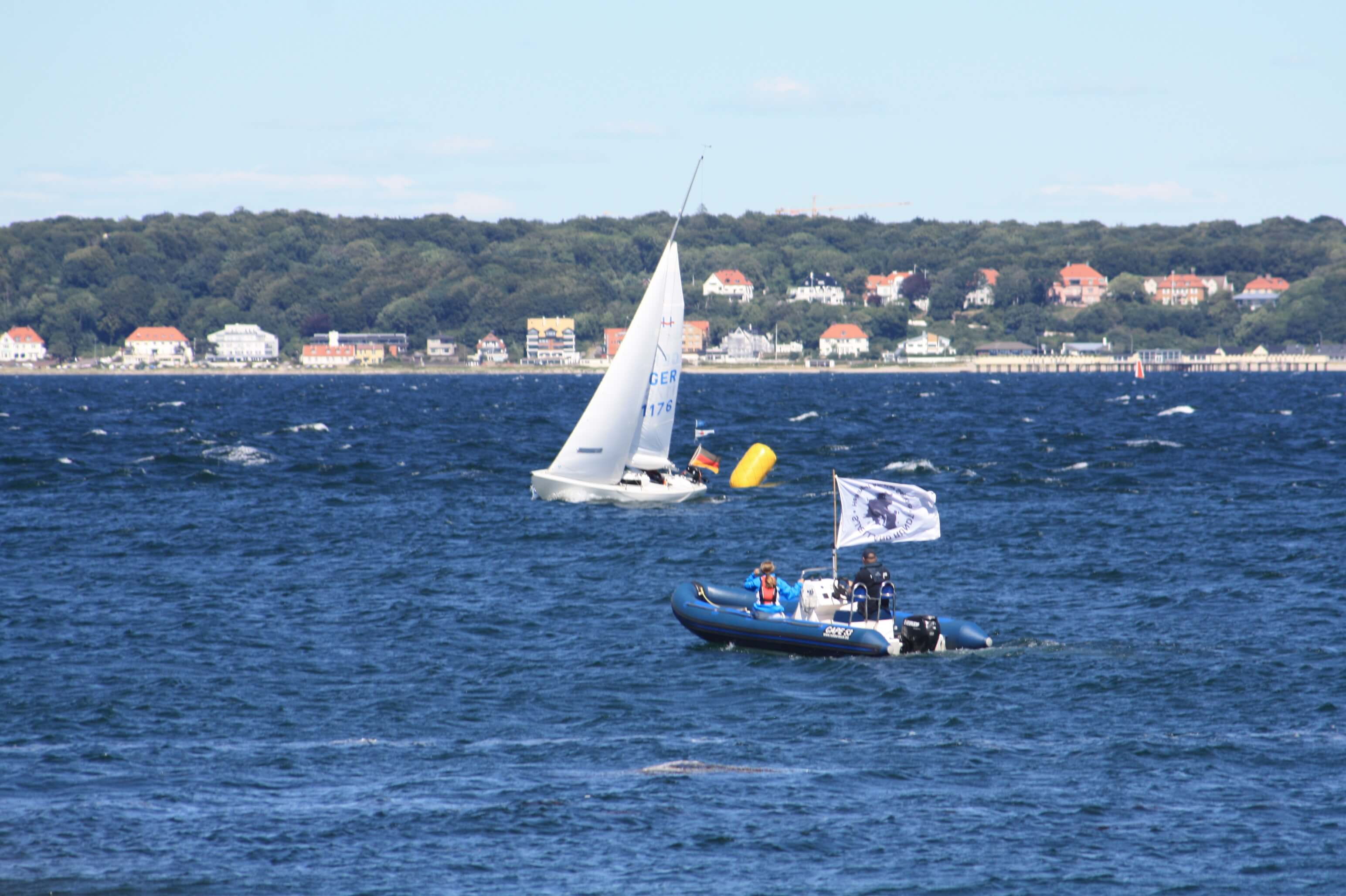Zieldurchgang bei unbequemen Verhältnissen
