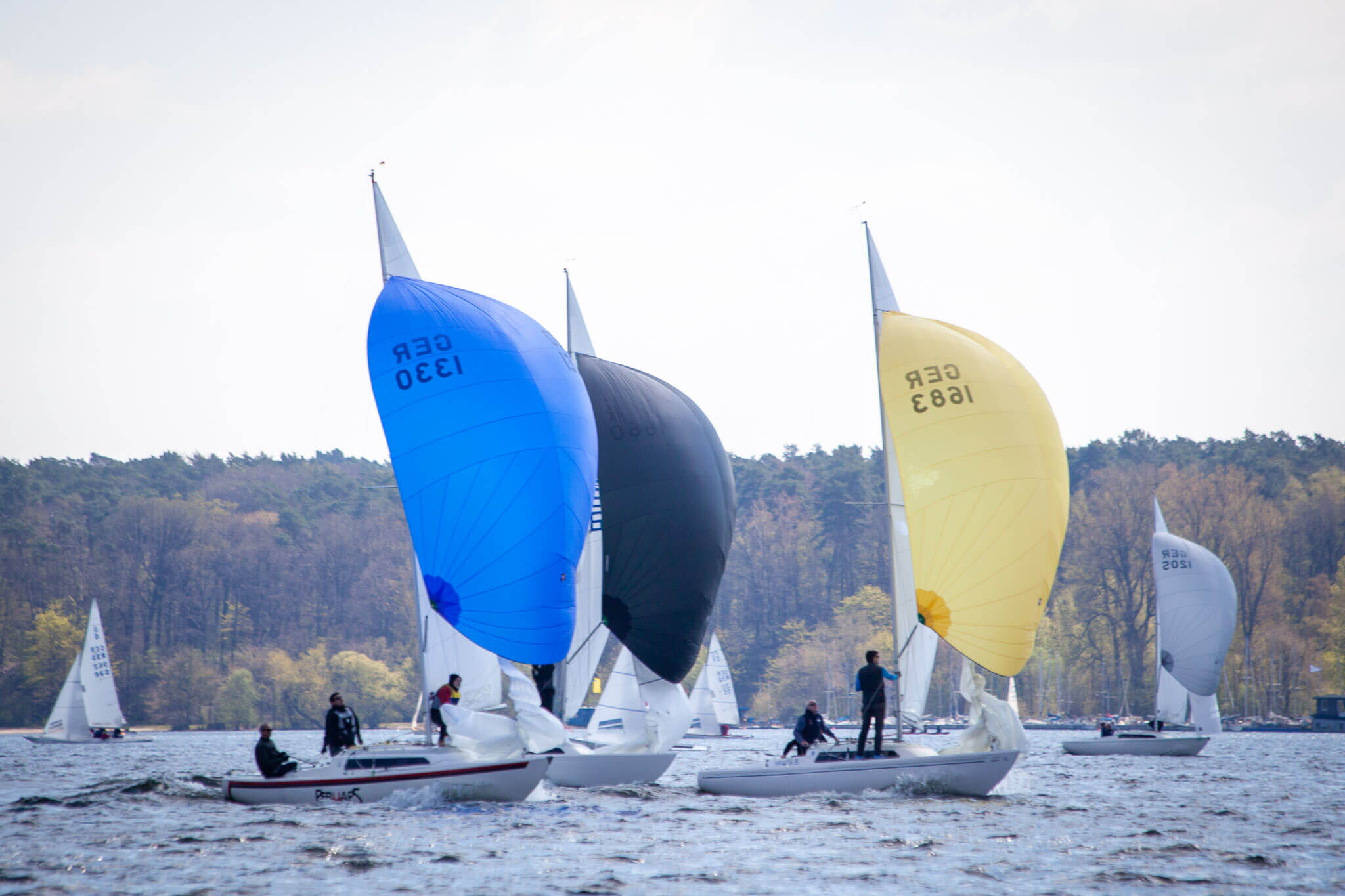 H-Boot Regatta Frühlingswettfahrten, Wannsee.