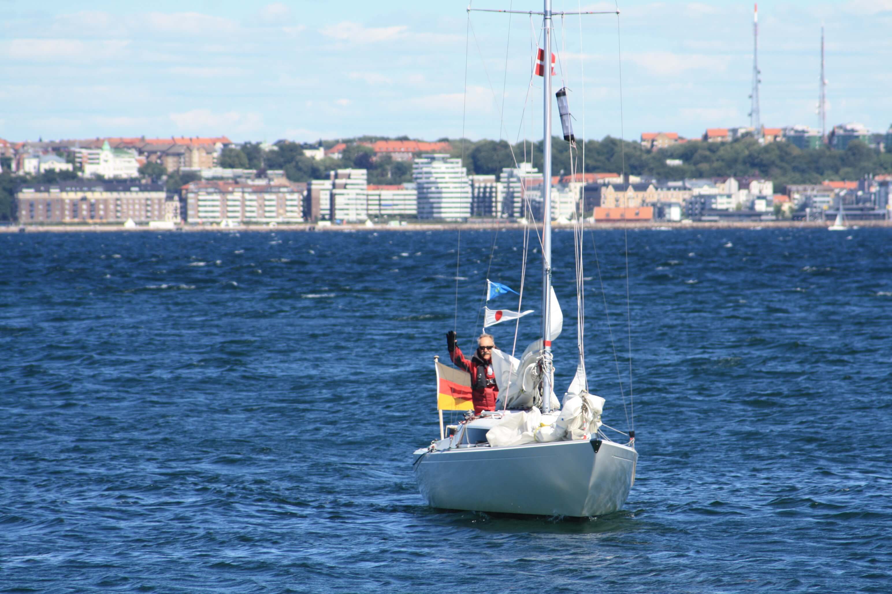 Gewinner des Fahrtensegelwettbewerbes 2018 des SVNRW: Michael Röhrig